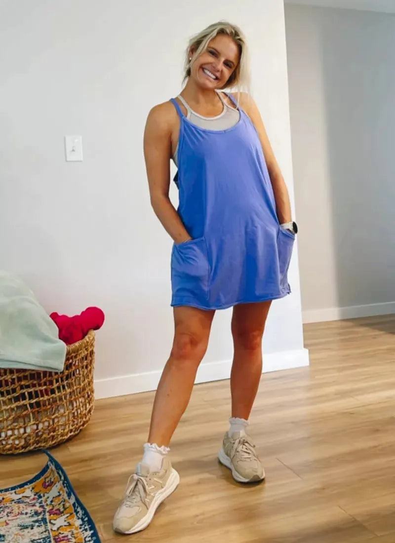 Weites Sommer-Minikleid für den Bequemen und Stilvollen Look