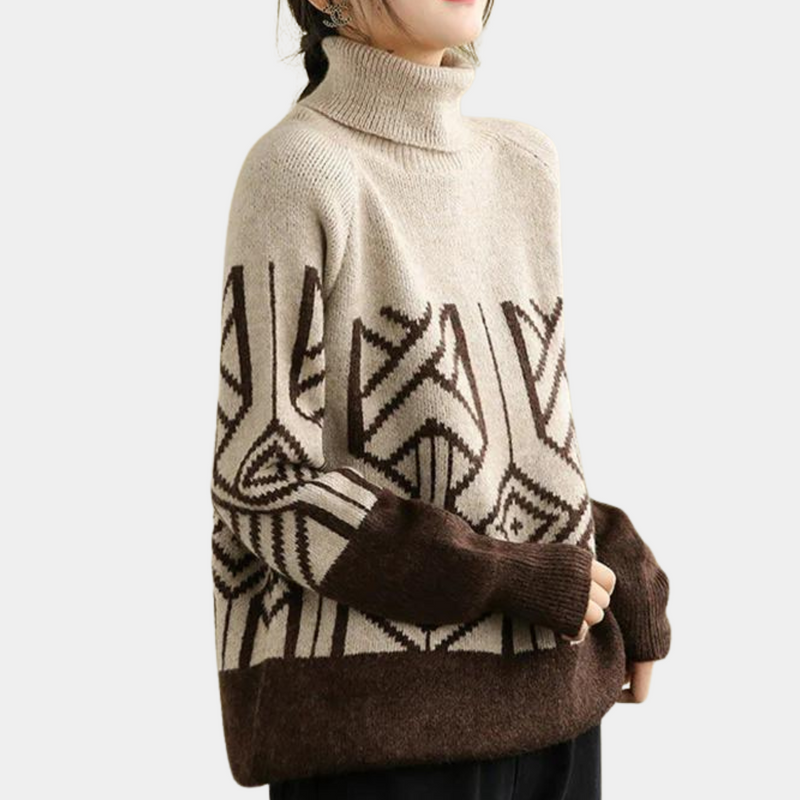 ALOHA - Modischer Rollkragenpulli für Frauen