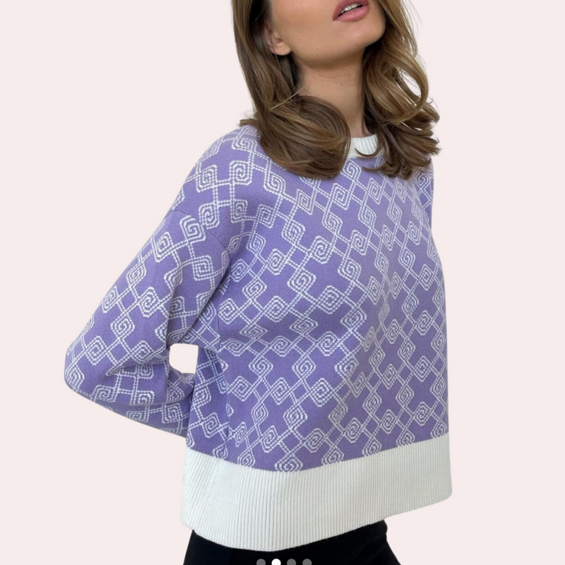 Bequemer Damen-Strickpullover