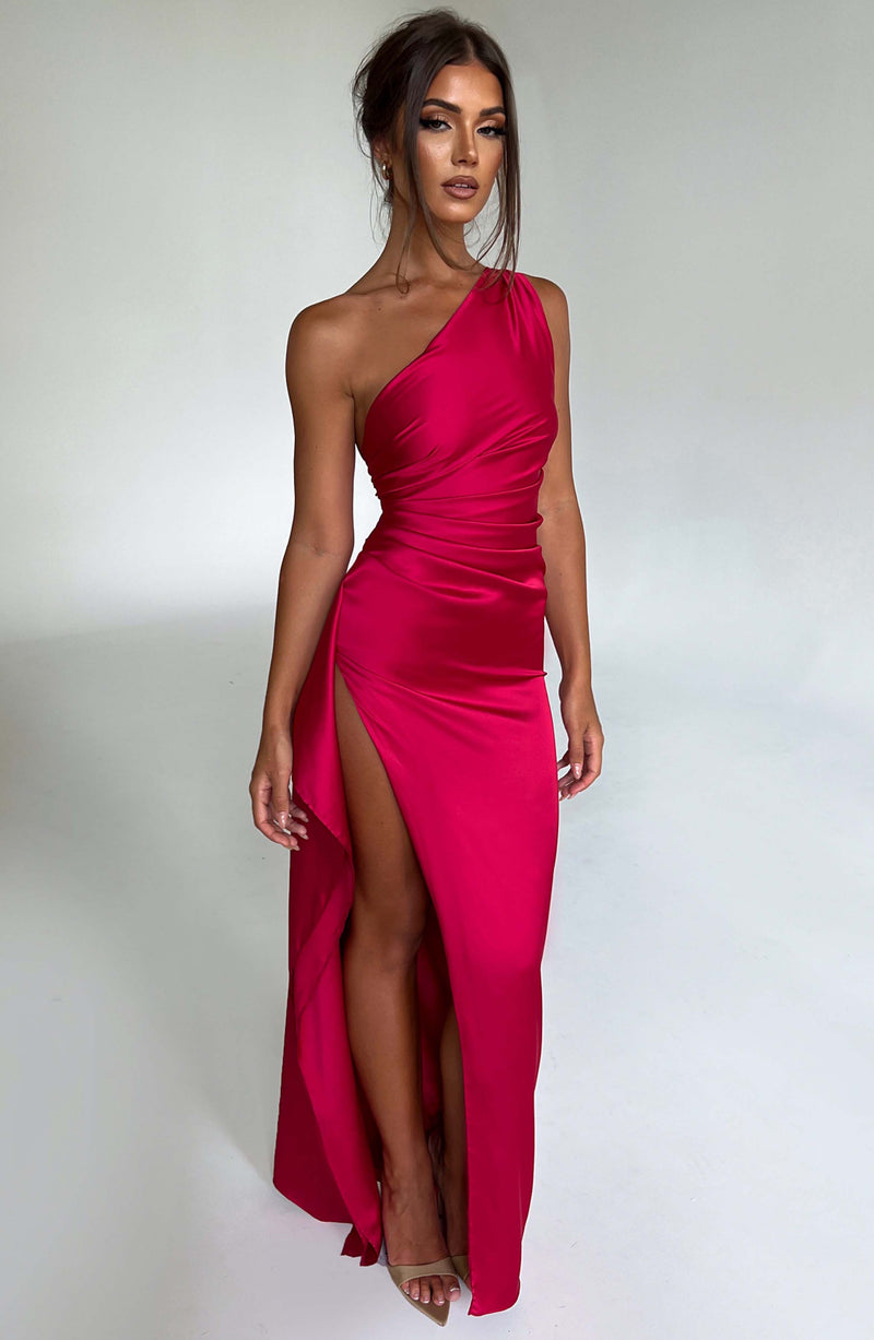 Elegantes Greta One-Shoulder-Kleid für schicke Frauen