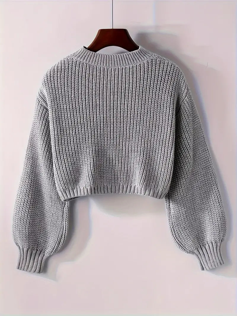 Irene Modischer Crop-Sweater für Damen