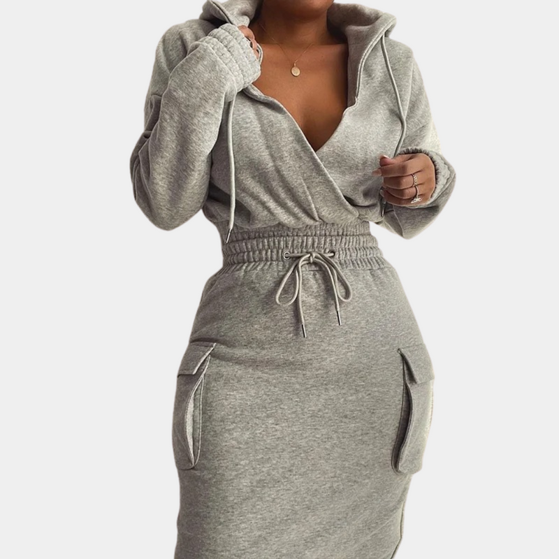 Eleganter Damen-Kapuzenpullover