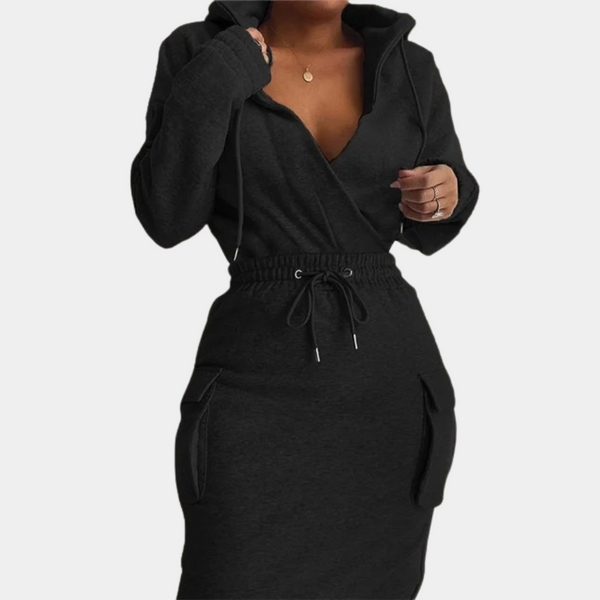 Eleganter Damen-Kapuzenpullover