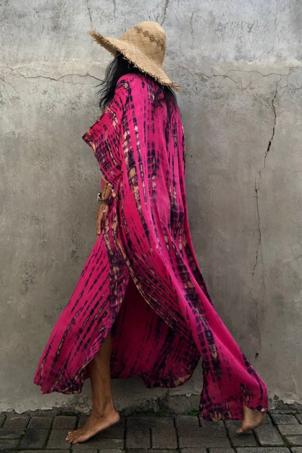 Weiches Freely - Lässiges Batik-Boho-Überwurfkleid für dich