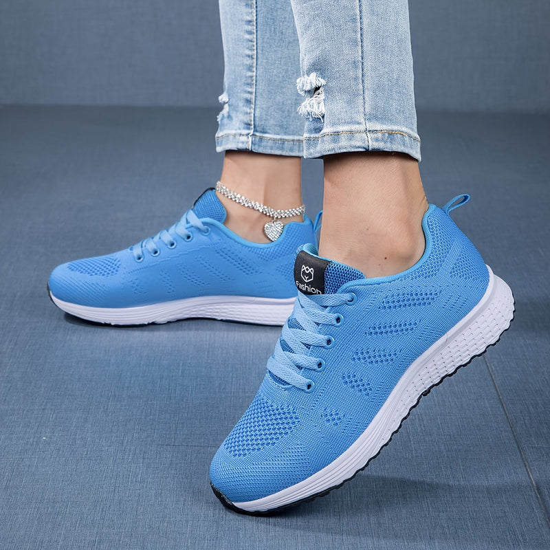 Bequeme Atmungsaktive Damen Alltag Leichte Lauf Sneaker