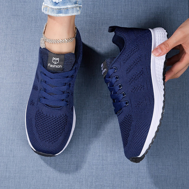 Bequeme Atmungsaktive Damen Alltag Leichte Lauf Sneaker