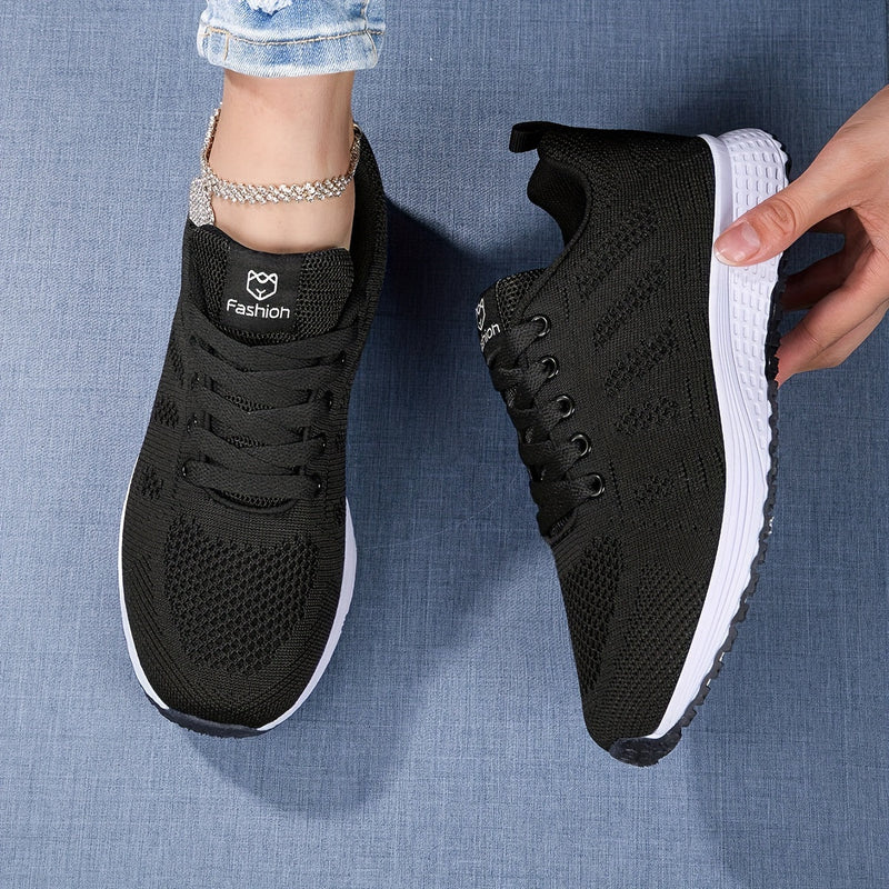 Bequeme Atmungsaktive Damen Alltag Leichte Lauf Sneaker