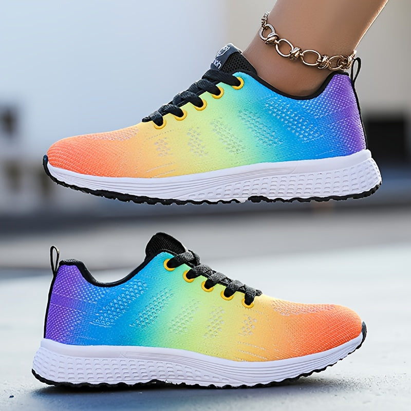 Bequeme Atmungsaktive Damen Alltag Leichte Lauf Sneaker