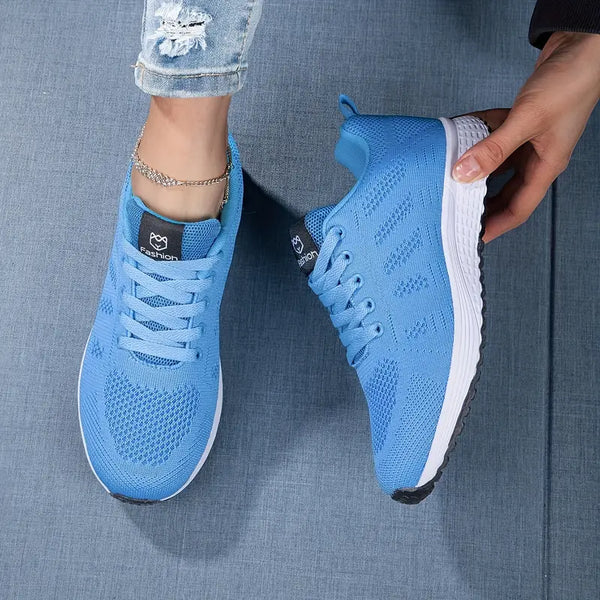 Bequeme Atmungsaktive Damen Alltag Leichte Lauf Sneaker