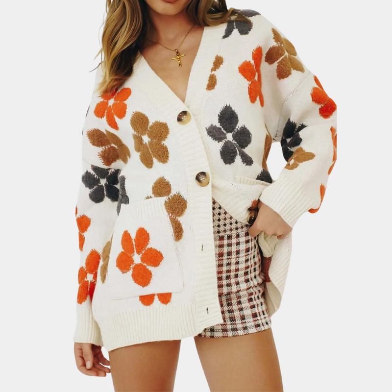 Bequeme Blumenmuster Damenweste Für Stilvolle Frauen