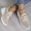 Bequeme Leichte Damen Schlupfschuh Atmungsaktive Sneaker