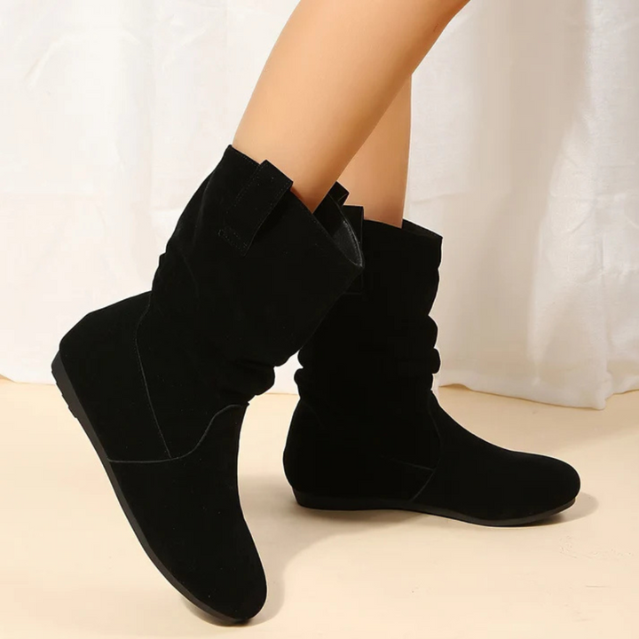 Bequeme Schlupf Alltagstaugliche Warm Stilvolle Stiefeletten