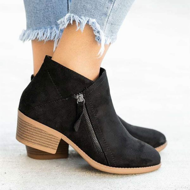 Bequeme Stilvolle Komfort Damenstiefelette Stiefelette