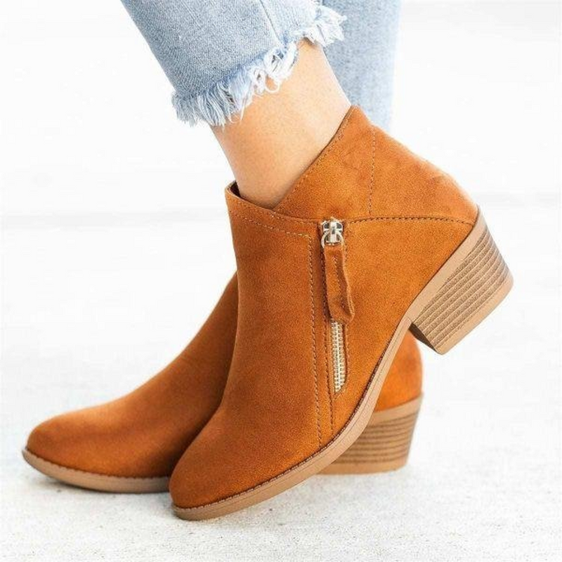 Bequeme Stilvolle Komfort Damenstiefelette Stiefelette