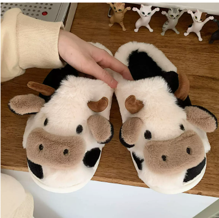 Bequeme Weiche Warme Kuschelige Tiermotiv Hausschuhe