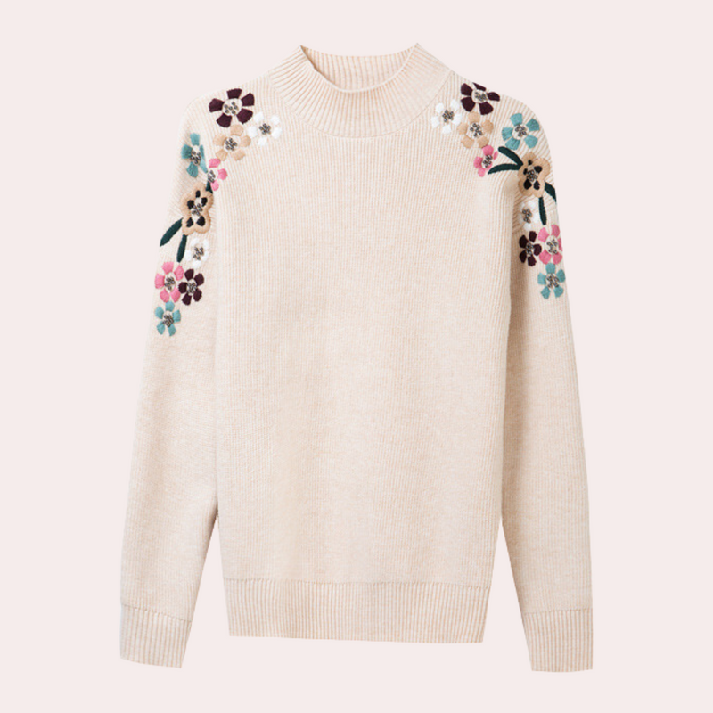 Bequemer Eleganter Pullover Für Frauen Im Alltag