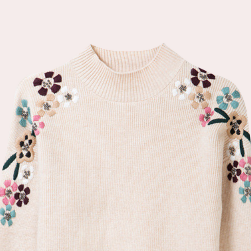 Bequemer Eleganter Pullover Für Frauen Im Alltag