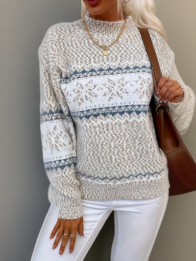 Bequemer Eleganter Pullover Für Jeden Tag Casual Pullover