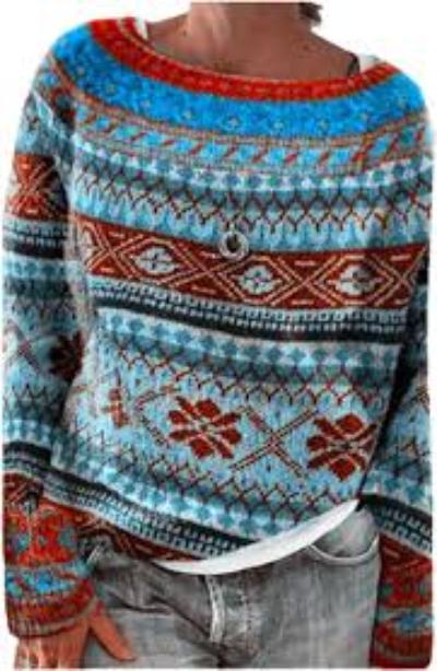 Bequemer Eleganter Pullover Für Jeden Tag Und Anlass