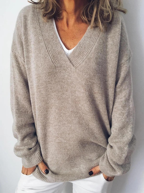 Bequemer Eleganter Pullover Für Jeden Tag Und Spaß