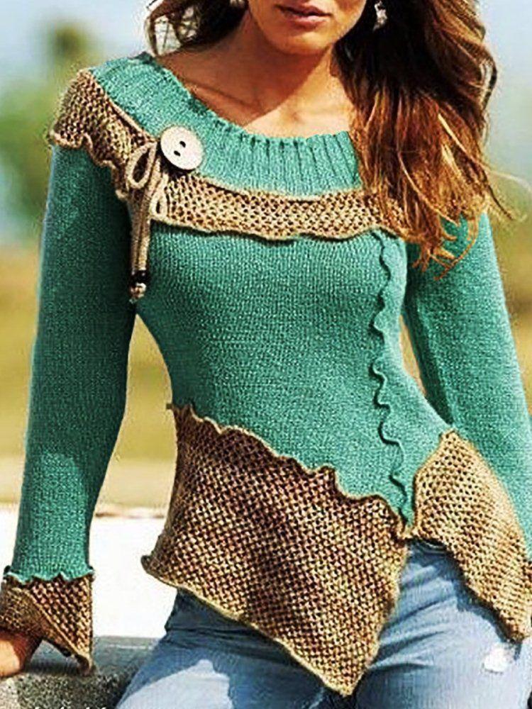 Bequemer Eleganter Pullover Für Jederzeit Und Anlass