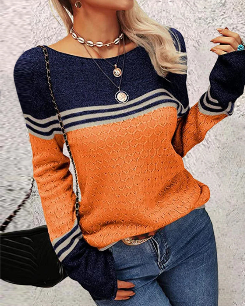 Bequemer Eleganter Pullover für Stilvolle Frauen