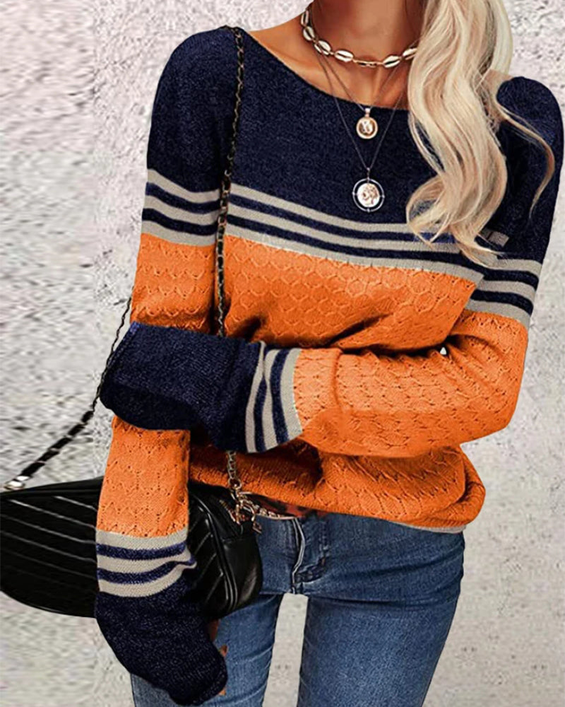 Bequemer Eleganter Pullover für Stilvolle Frauen