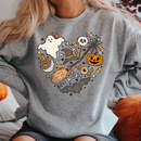 Bequemer Halloween Pullover für Frauen im Lockeren Schnitt