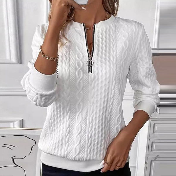 Bequemer Langarmpullover für jeden Tag und Stil