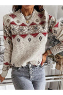 Bequemer Langarmpullover Für Stilvolle Tage Und Nächte