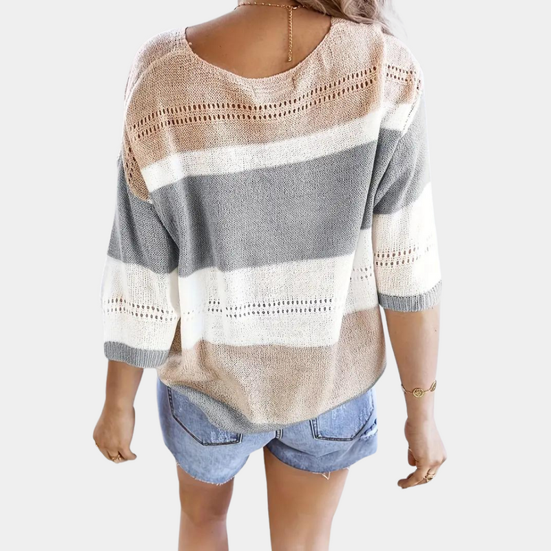 Bequemer Leichter Pullover Für Frauen Im Alltag