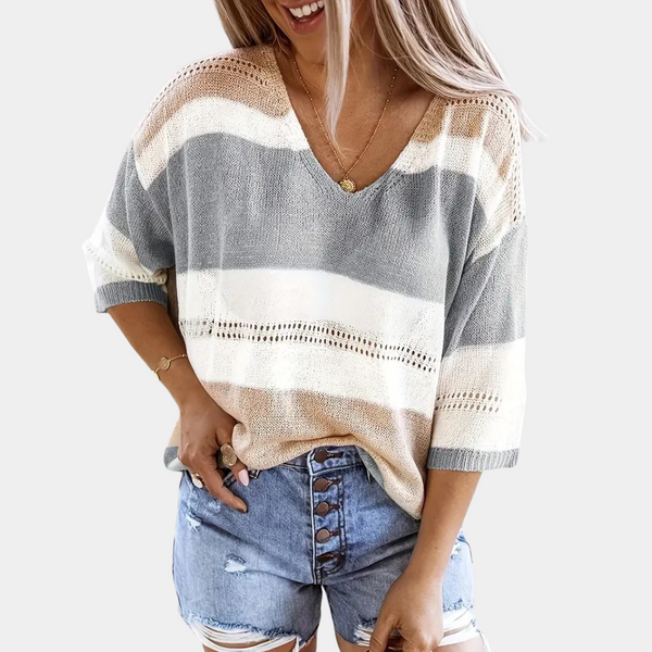 Bequemer Leichter Pullover Für Frauen Im Alltag