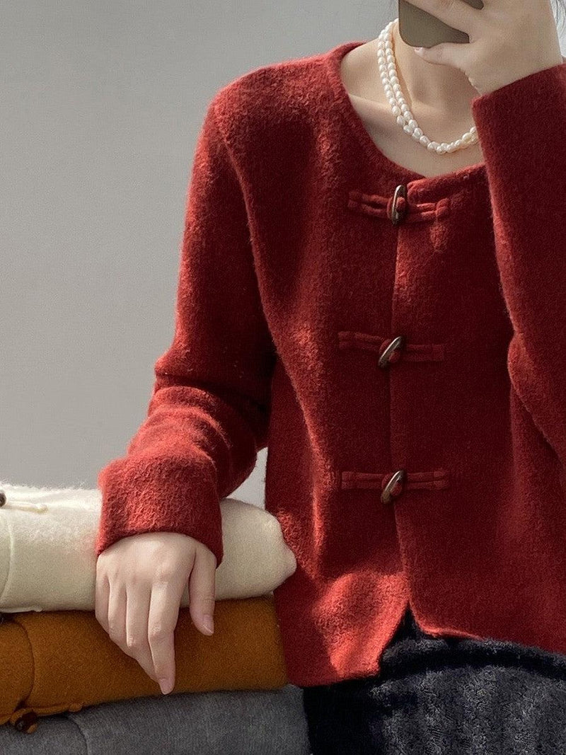 Bequemer Roter Pullover Mit Stil Für Jeden Tag