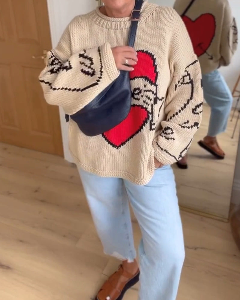 Bequemer Pullover für Jeden Anlass