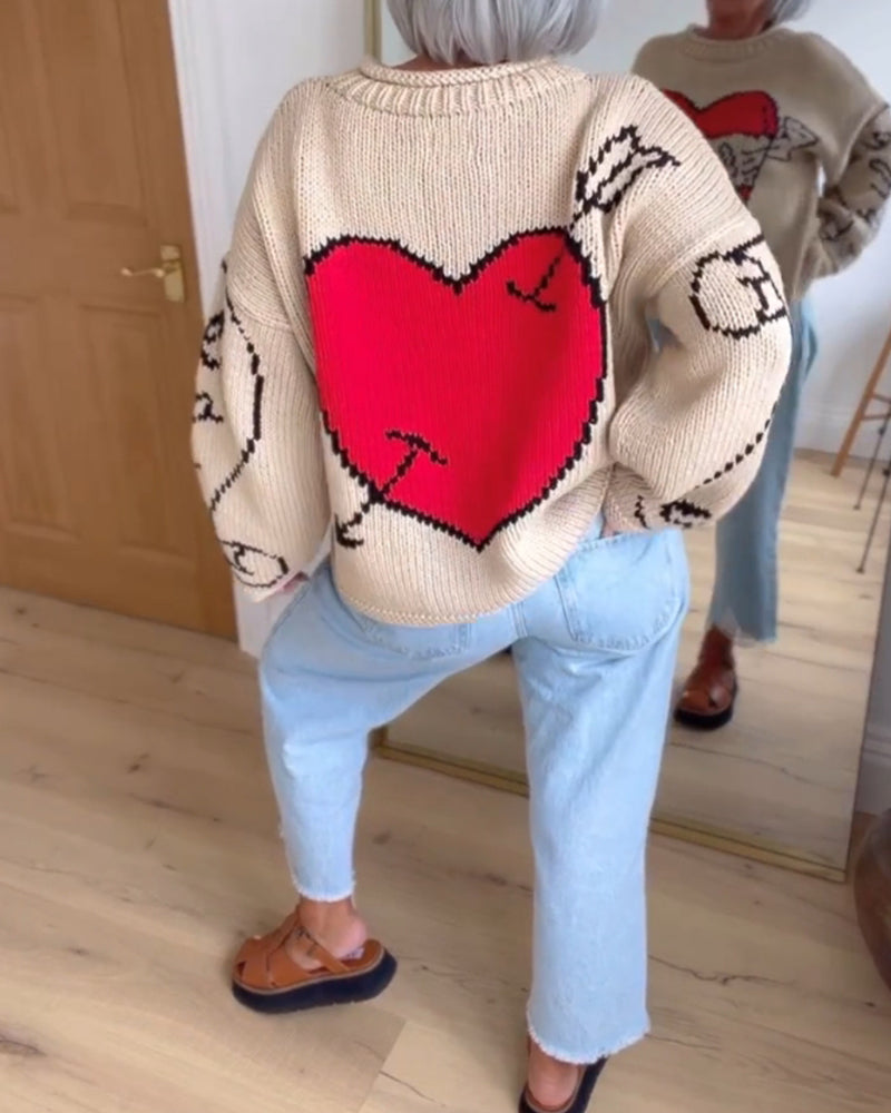 Bequemer Pullover für Jeden Anlass