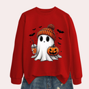 Bequemer Und Lustiger Pullover Für Halloween Damen Sweatshirt