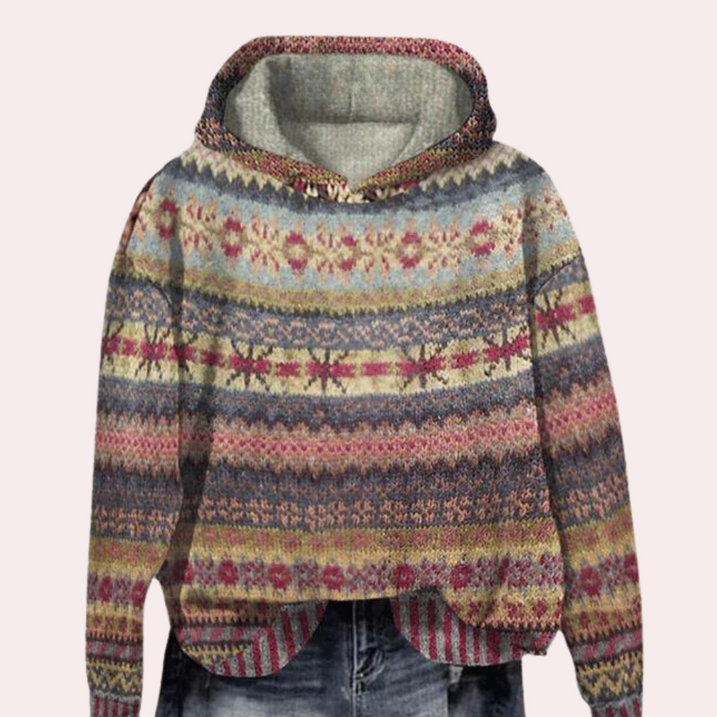 Bequemer Und Stylischer Kapuzenpullover Für Damen