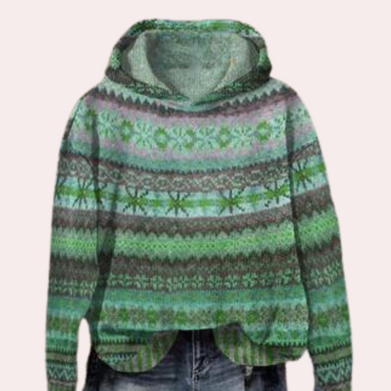 Bequemer Und Stylischer Kapuzenpullover Für Damen