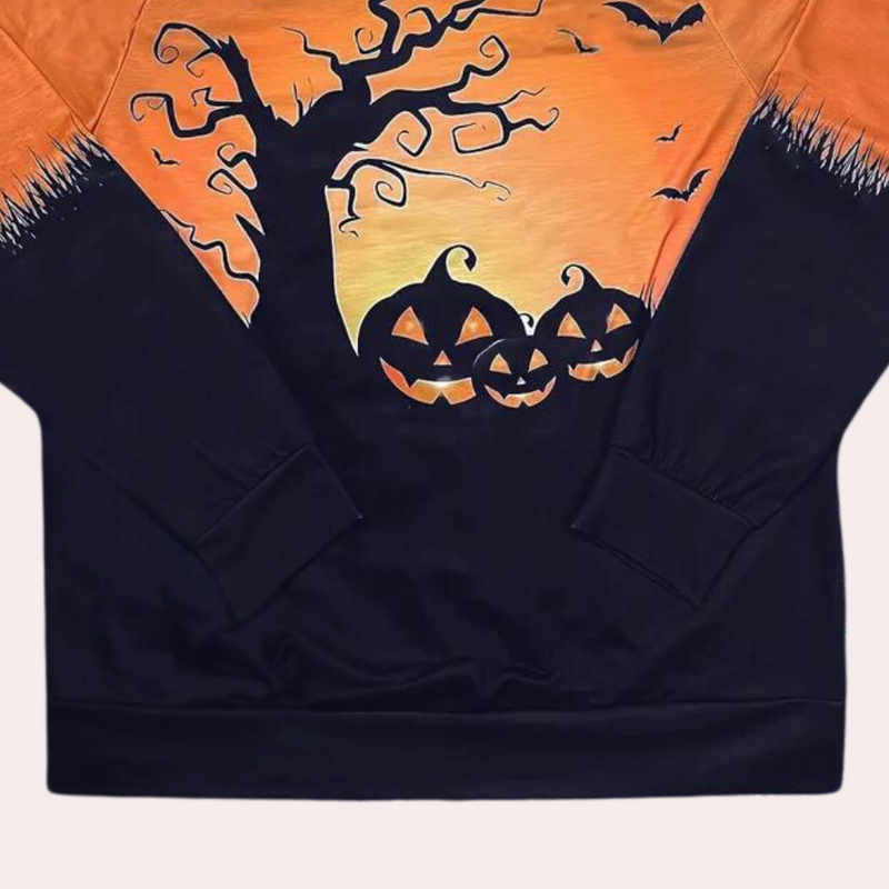 Bequemer Und Warmer Pullover Für Damen Im Halloween Stil