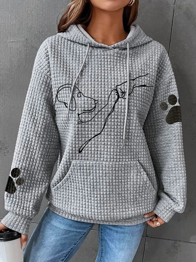 Bequemer Und Weicher Kapuzenpullover Für Jeden Tag