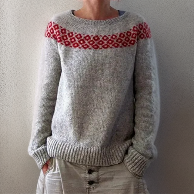 Bequemer Und Weicher Pullover Für Jeden Tag