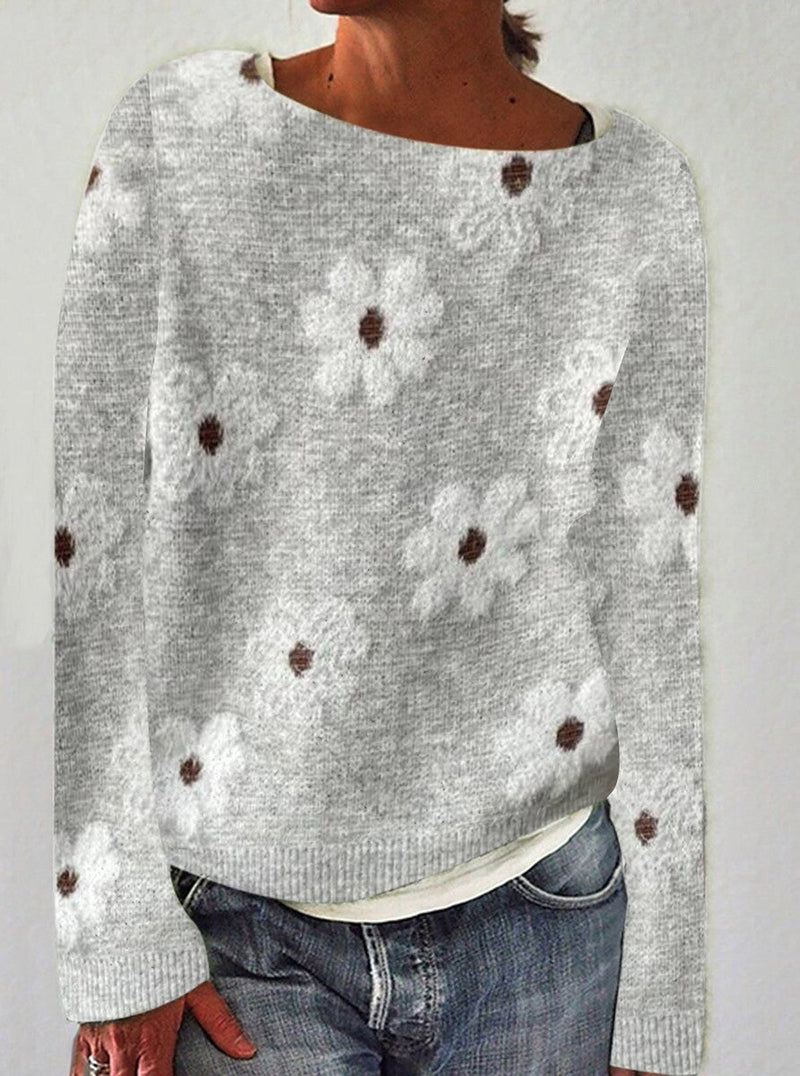 Bequemer Warmer Pullover Mit Langen Ärmeln Für Alle