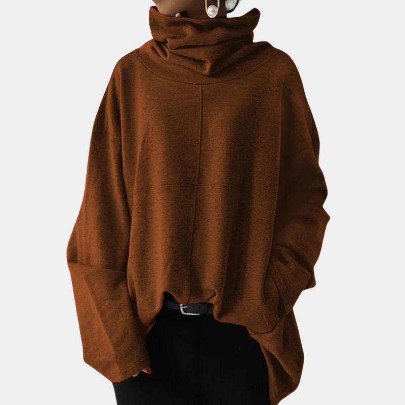 Bequemer Warmer Rollkragenpullover Für Damen Im Trend