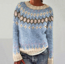 Bequemer Warmer Strickpullover Für Kinder Mädchen