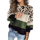 Bequemes Leopardenmuster Sweatshirt Für Frauen Mit Stil