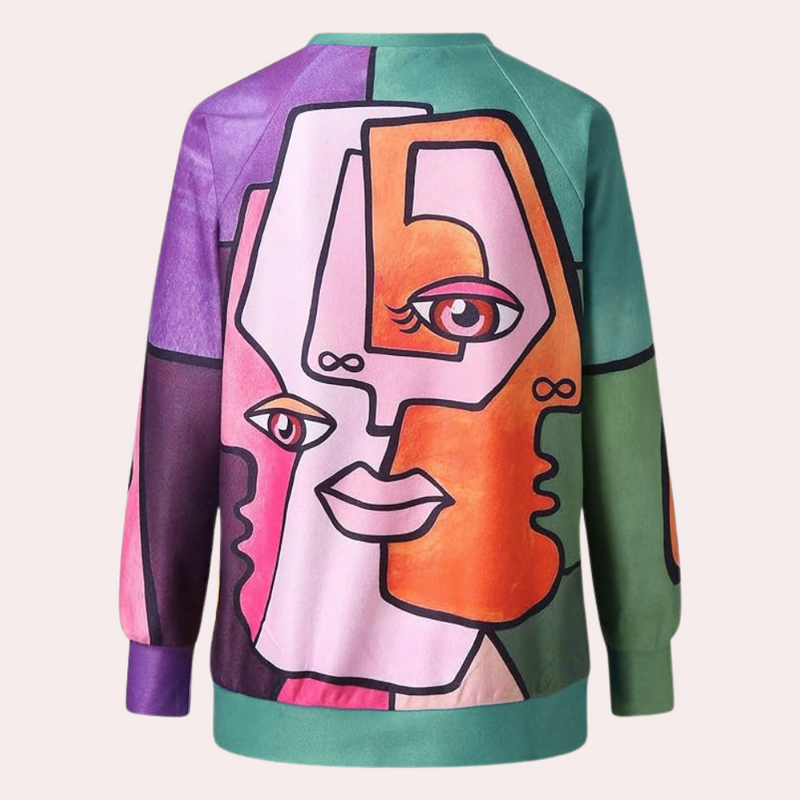 Bequemes Und Stilvolles Sweatshirt Für Frauen Mit Kapuze