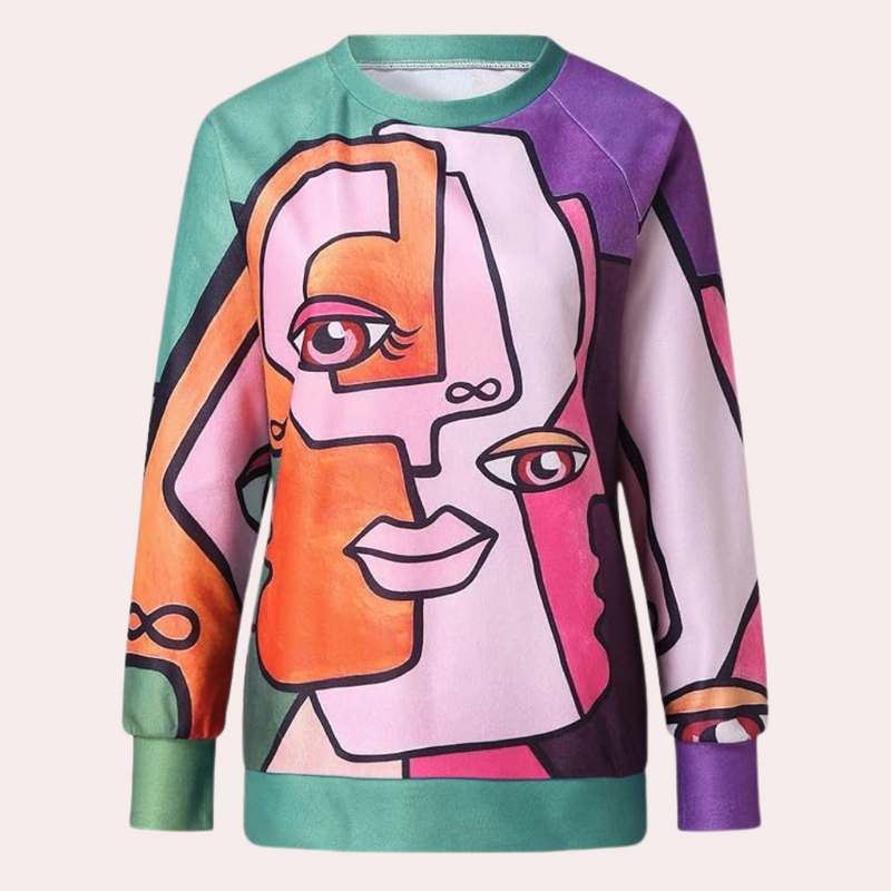 Bequemes Und Stilvolles Sweatshirt Für Frauen Mit Kapuze