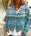 Bunter Weicher Pullover Für Gemütliche Tage Zuhause