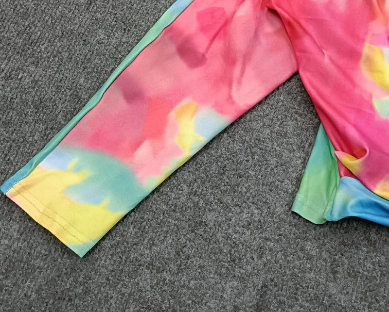 Buntes Weiches Boho-Top Mit Schal Für Jungen