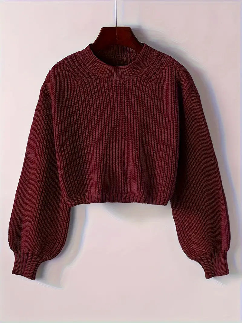 Irene Modischer Crop-Sweater für Damen